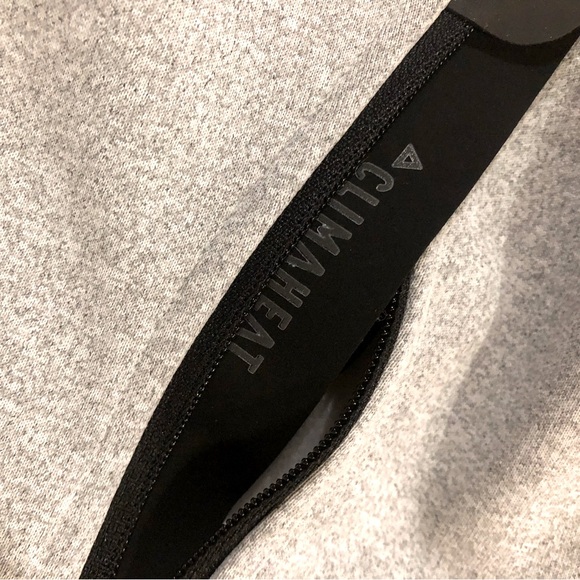 Adidas Full Zip high-neck Vest w/side zip pockets, Ivory & Grey Size Small - Picture 6 of 12